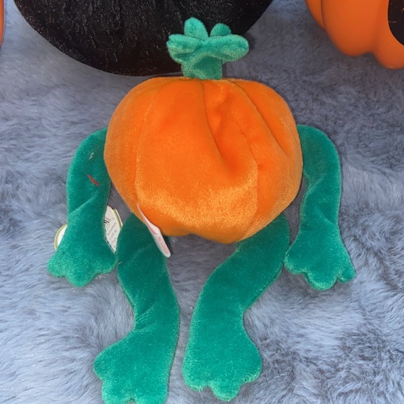 Pumkin the Pumpkin Ty Beanie Baby RARE with ERRORS Style 4205 - Picture 7 of 8